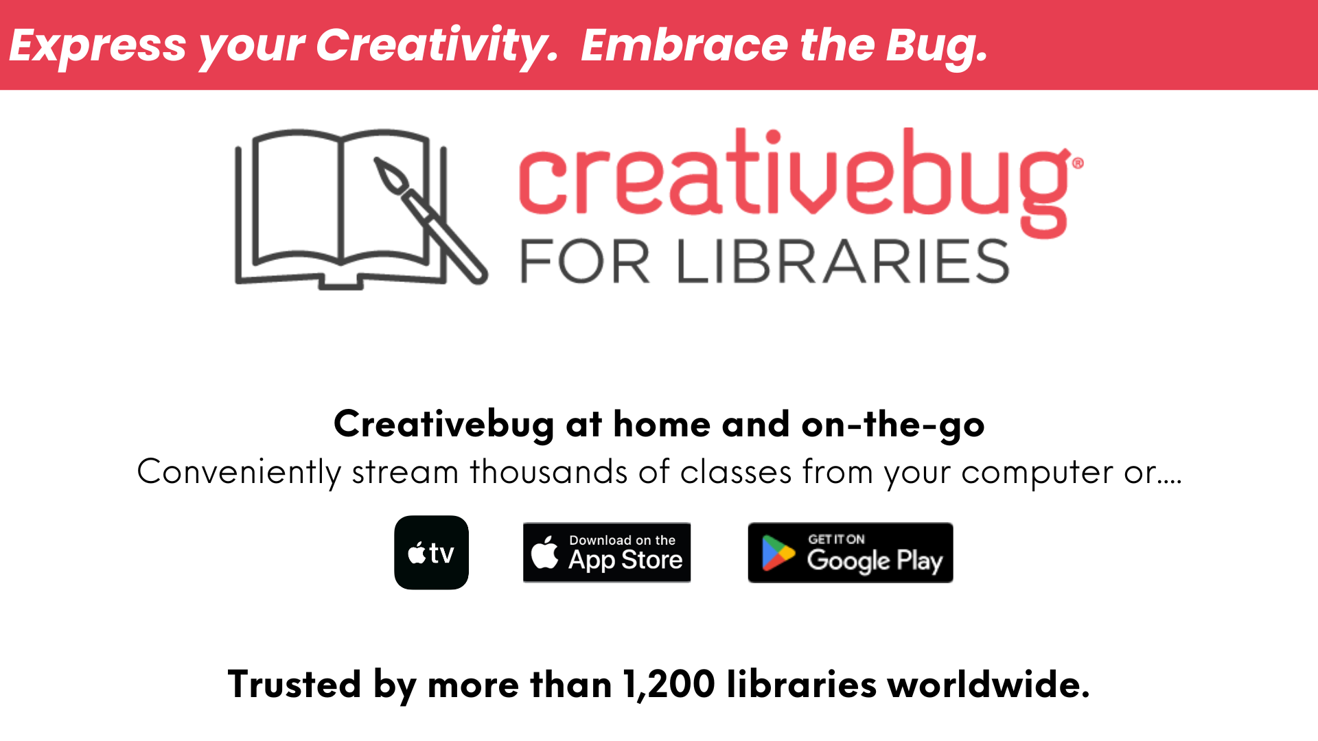 creativebug Slider